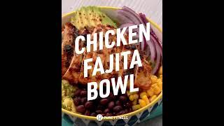 Pure Fitness | Chicken Fajita Burrito Bowl Recipe