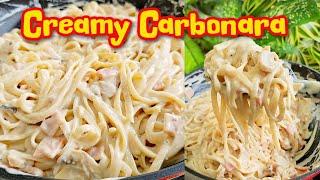 Creamy Carbonara Recipe (Budget-friently Filipino Style Carbonara Recipe)