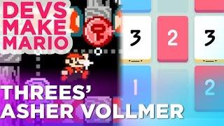 Threes Creator Asher Vollmer Builds a Super Mario Maker Level — DEVS MAKE MARIO