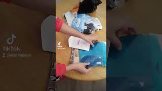 temu Australia online shopping unpacking