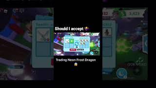 Trading Neon Frost Dragon Roblox Adopt Me