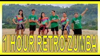 1 HOUR RETRO DANCE FITNESS | 70's 80's AND 90's MUSIC HITS | DANCE WORKOUT | ZUMBA