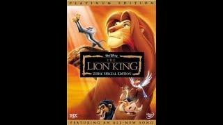 Opening/Closing to The Lion King 2003 DVD (Both Discs) (29th Anniversary Edition)