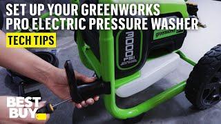 How to Set Up the Greenworks Pro Electric Pressure Washer