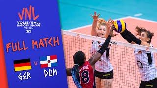 Germany  Dominican Republic - Full Match | Women’s Volleyball Nations League 2019