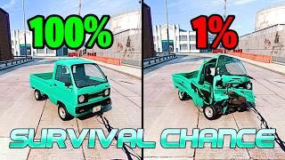 Realistic Survival Chance Crashes #24 | BeamNG.drive