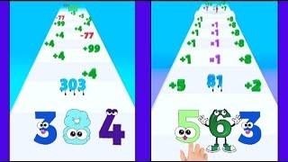 Happy numbers! Numbers Run! Gameplay Walkthrough! All Levels IOS, Android! FavoriteGames!