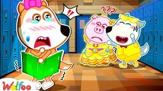 Oh No Wolfoo, Lucy's Clothes Are Gone! Funny Stories for Kids | Wolfoo Family