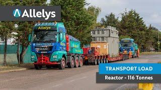 Abnormal transport & Installation of 116Te Reactors Ipswich, UK