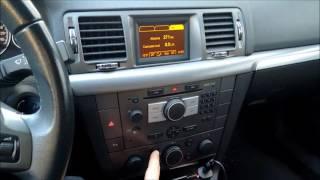 Vauxhall / Opel Vectra How to configure the air conditioning system