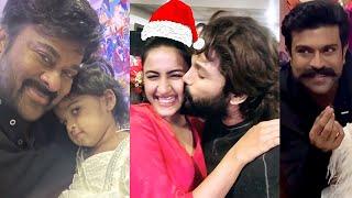 Mega Family Christmas Celebration | Niharika | Allu Arjun | Upasana | Ram Charan | Movie Time Cinema