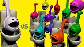 Skibidi Toilet Otamatone 1 vs 10 ?!