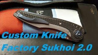 Custom Knife Factory Sukhoi 2 0