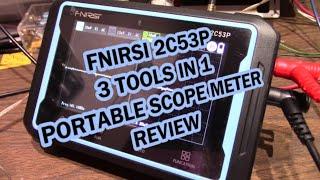 FNIRSI 2C53P oscilloscope / function generator / multimeter all in one - review