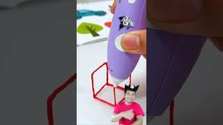 OMG I love this kuromi 3D pen | bút vẽ 3d sanrio #kawaii #youtubeshorts #kuromi #sanrio