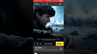 IMDb mobile app user experience.