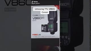 Unboxing Godox v860ii #shivamultimate #godox