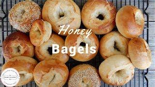 Honey Bagels in an Hour