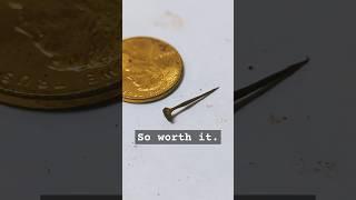 The Hard Way to Make a Tiny Nail #chemistry #demonstration