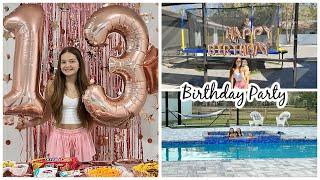 EMILY'S 13Th Birthday Party : Part 1 | VLOG#1254