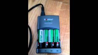 Soshine charger, 2 AA batteries dead failure