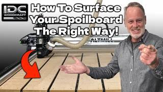 How To Surface Your CNC Router Spoilboard