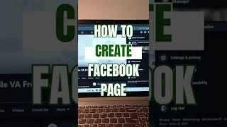 How to Create a Facebook Page – Step-by-Step Guide. #facebookpage