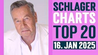 Schlager Charts Top 20 - 16. Januar 2025