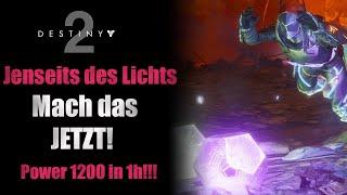 Das darfst du nicht Verpassen - Softcap in 1h erreichen! [Destiny 2][Jenseits des Lichts][deutsch]