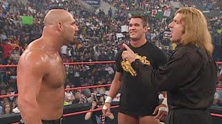 Triple H and Goldberg meet face-to-face for the first time: Raw, July 21, 2003