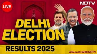 Election Results 2025 LIVE | Delhi Election Results | BJP Vs AAP Vs Congress | NDTV 24x7 Live TV