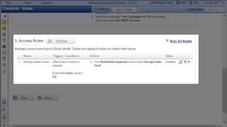 How to create access rules in CRM : OfficeClip