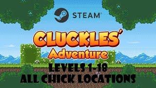 Cluckles' Adventure  Levels 1-18 All Chick Locations