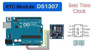 DS1307 RTC Module with Arduino-Real Time Clock