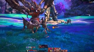 TERA Online Warrior Lv 59 World Boss solo: Maevia (Ant bug mantis thing)