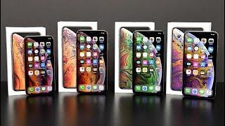 Apple iPhone XS vs XS Max: Unboxing & Review (All Colors)