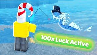 I Tested MAX LUCK in Fisch