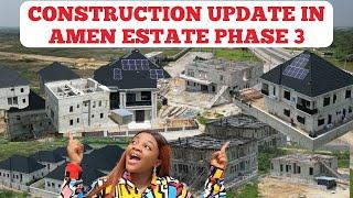 AMEN ESTATE PHASE 3 - CONSTRUCTION UPDATE NOVEMBER 2024 - LAND FOR SALE IN IBEJULEKKI