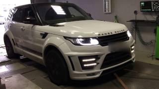 Чип-тюнинг Range Rover Sport 2017 3.0SDV6 306hp от LR-CHIP