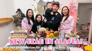 VLOG #131 : NEW YEAR IN ALASKA! | PREPARATION | GAMES | PARTY! | TheGarciasAK