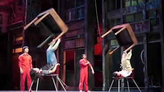 Crazy Chinese Girls Stunt | Spinning Tables on Feet | acrobatic show | People Are Awesome 2024