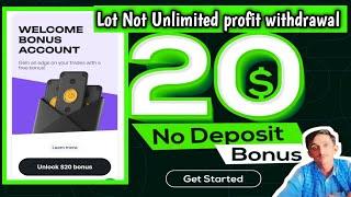 $20 No Deposit Bonus AmegaFx|| Lot Not Required Unlimited profit|| AmegaFx trading 2025