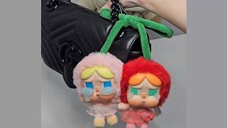 CRYBABY Crying For Love Series-Vinyl Plush Hanging Card (Love You Cherry Much) Popmart Pop Mart