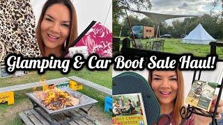 Car Boot Sale Haul | Glamping | Glamping Norfolk | Come Camping | Kate McCabe