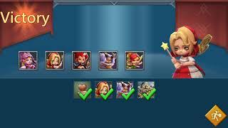 Limited Challenge: Dark Disaster - Stage 7 - Lords Mobile (Free Witch Doll)