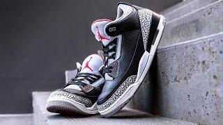 Jordan 3 “Black Cement” Lacing Tutorial! - The Best Way to loose lace! ‍️