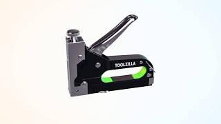 TOOLZILLA® TZ31PRO Staple Gun Instructional Video (How To Use A Staple Gun)