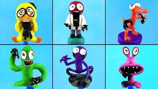 All RAINBOW FRIENDS GLITCH Versions  Rainbow Friends 2 from plasticine with Sculpting OK