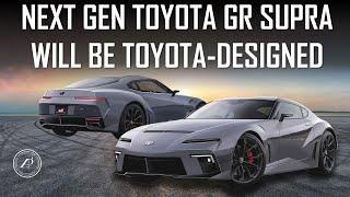 NEXT GEN 2026/27 TOYOTA SUPRA WILL BE TOYOTA-ENGINEERED // NOT BASED ON BMW // NEW RENDERING