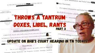 Toasty Reviews: Battery Betty's 3rd Amended Complaint Part 3 | UPDATE on BHB's Tenn. Hearing Today